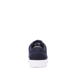 Supra Mens INETO Navy/white Low Top Shoes | CA-28931